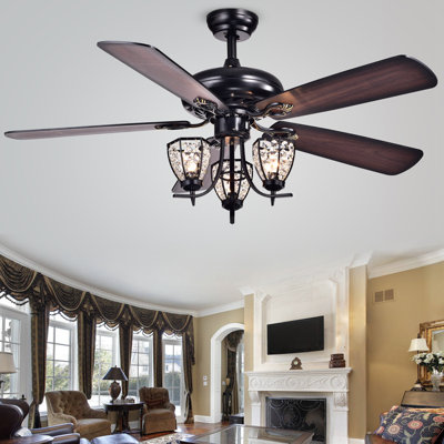 52'' Ceiling Fan with Light Kit