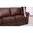 Brookfield 70'' Genuine Leather Rolled Arm Loveseat-123300874