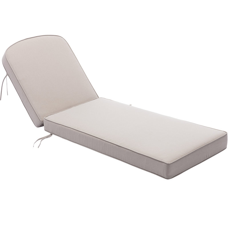 Coussin de siège / dossier d'extérieur en polyester très épais R 23 po x l 75 po x P 75 po avec épaisseur de 5 po Ranu