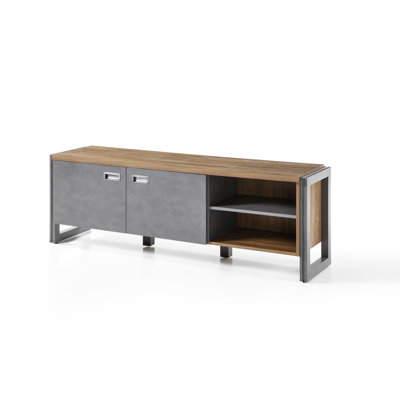 San Joaquin Unfinished TV Stand for TVs up to 70