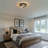 Leia Glass Flush Mount
