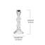 Glass Tabletop Candlestick-2047455828