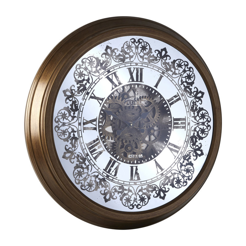Portland Metal Wall Clock