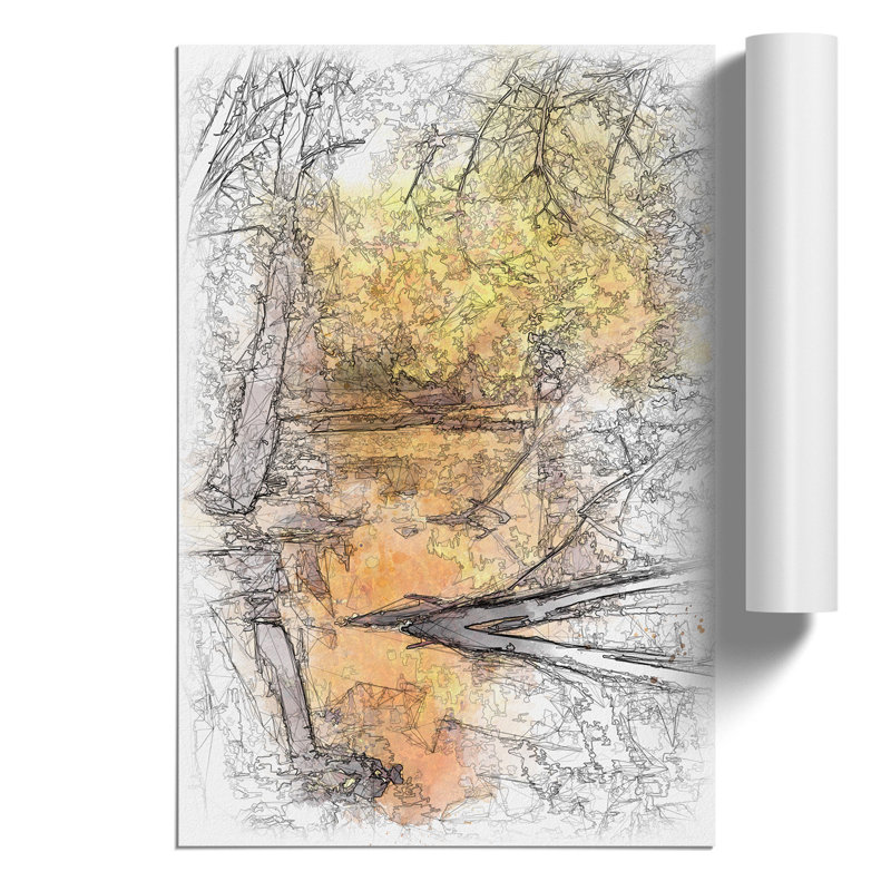 Autumn Forest Vol.1 - No Frame Print, 59cm H x 42cm W x 0.1cm D