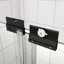 Porte de douche de baignoire Bypass