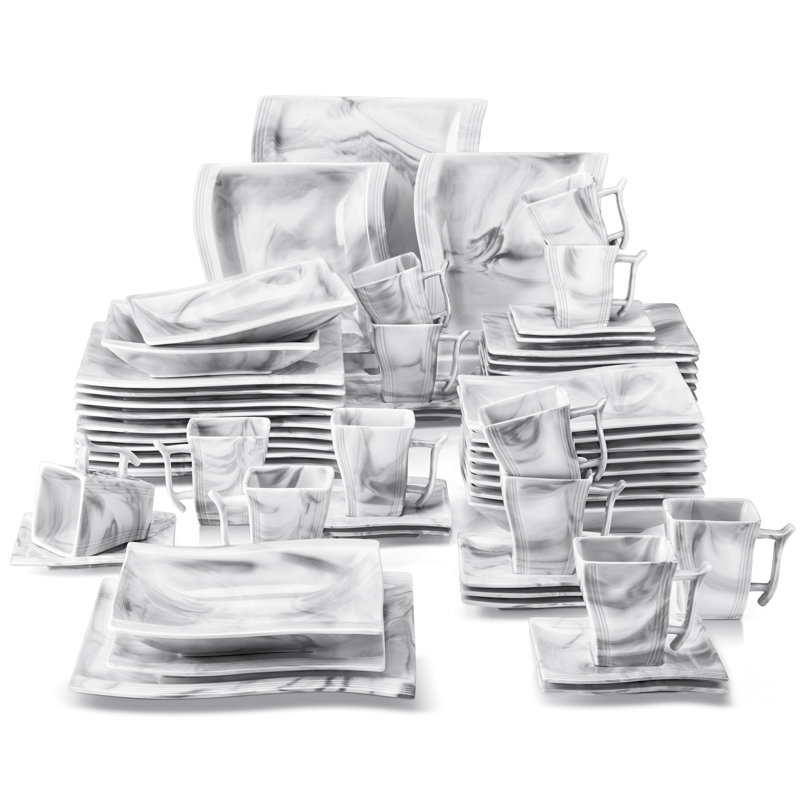 60 Piece Dinnerware Set, Service for 12 