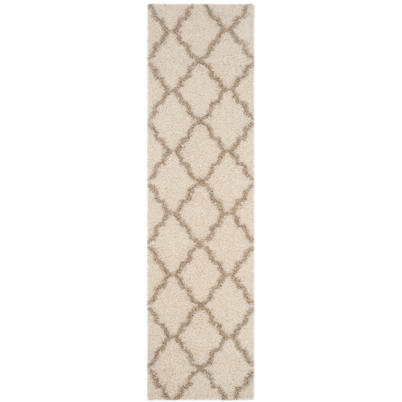 Tapis à poils longs Alonnah Sgd-Dallas, Tapis de couloir 2 pi 3 po x 6 pi