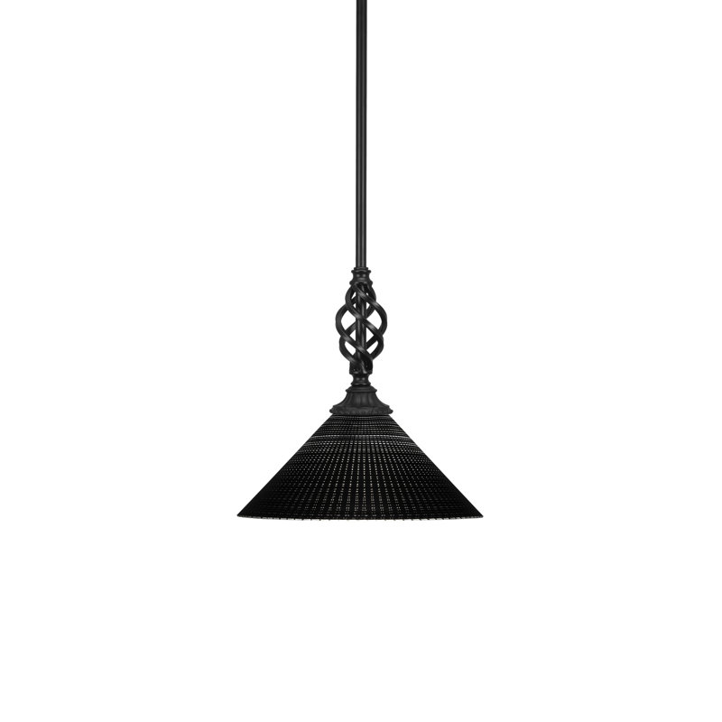 Mini-luminaire suspendu Eleganté, Noir