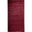 Oriental Hand-Knotted Red/Dark Blue/Gray Area Rug-508623616