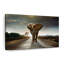 «Walking Lone Elephant» sur impression sur toile-2014517580