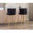 Lalo Upholstered Counter Stool with Metal Frame-2019579574