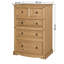 Palmea 92cm W 5 - Drawer Chest of Drawers-1942255014
