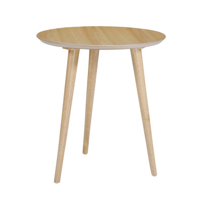 Bryoni Round Mid-Century End Table