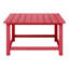 Ensemble de conversation d'extérieur 5 pièces Adirondack avec table basse carrée-1248696552