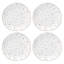 Lenox Blue Bay Dots 4-Piece Dinner Plate Set