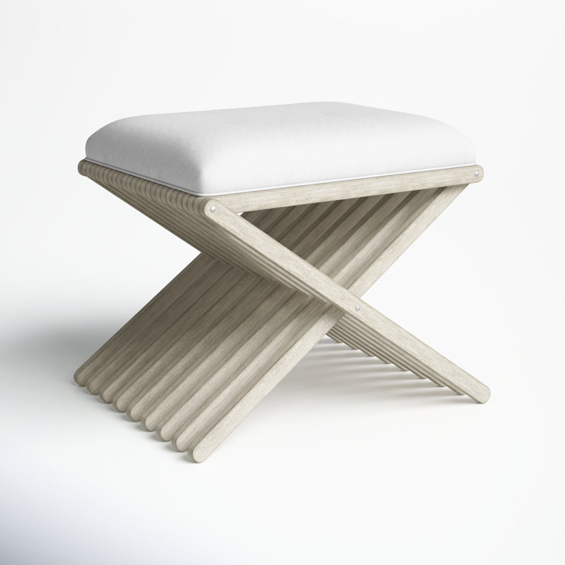 Trevor Solid Wood Accent Stool