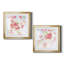 «Pink Pleasure I», ensemble de 2 reproductions d'art encadrées-26583537-26584589-26584585