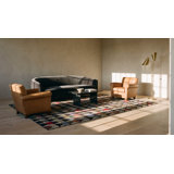 Hand Knotted Wool Geometric Area Rug in Multicolored