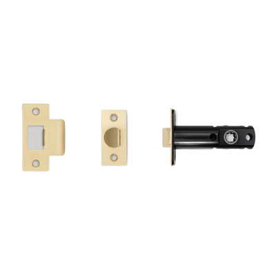 Loquet tubulaire / poignée de porte / passage / 2-3 / 4 po