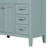 36'' Single Bathroom Vanity With Ceramic Top-2078717813