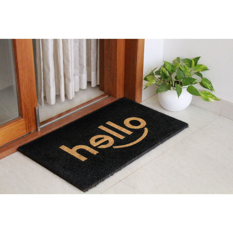 Tapis antidérapant 30 po x 18 po pour l'intérieur et l'extérieur