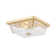 Hines 3 - Light 13'' Unique/Statement Square / Rectangle Flush Mount