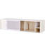Furniture Style Cat TV Stand  With Storage and Removable sliding door