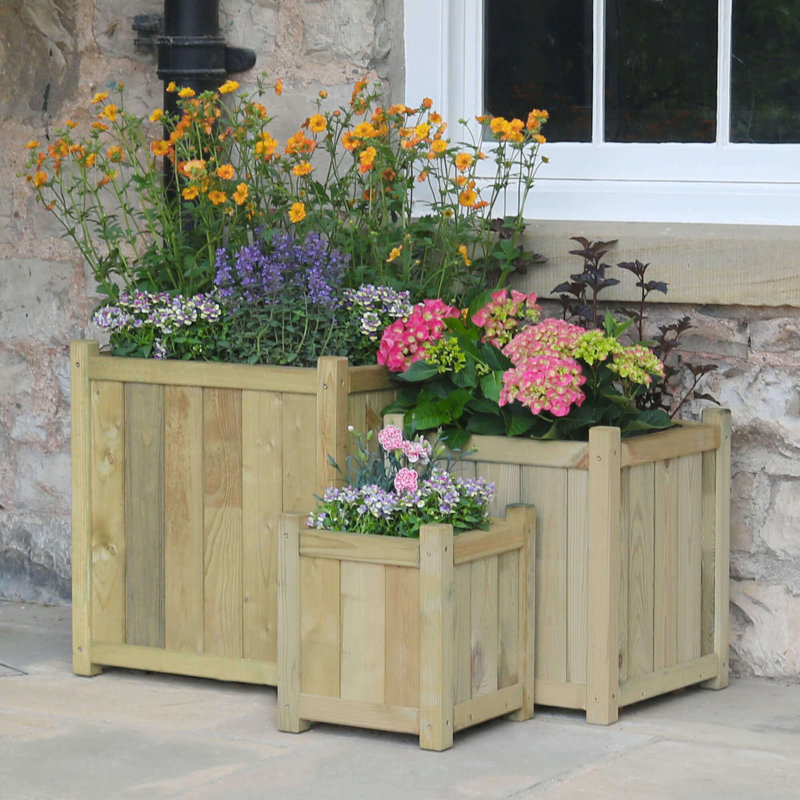 Cory Wood Planter Box