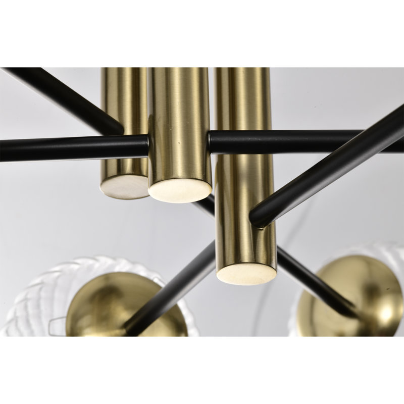 Glass Semi Flush Mount