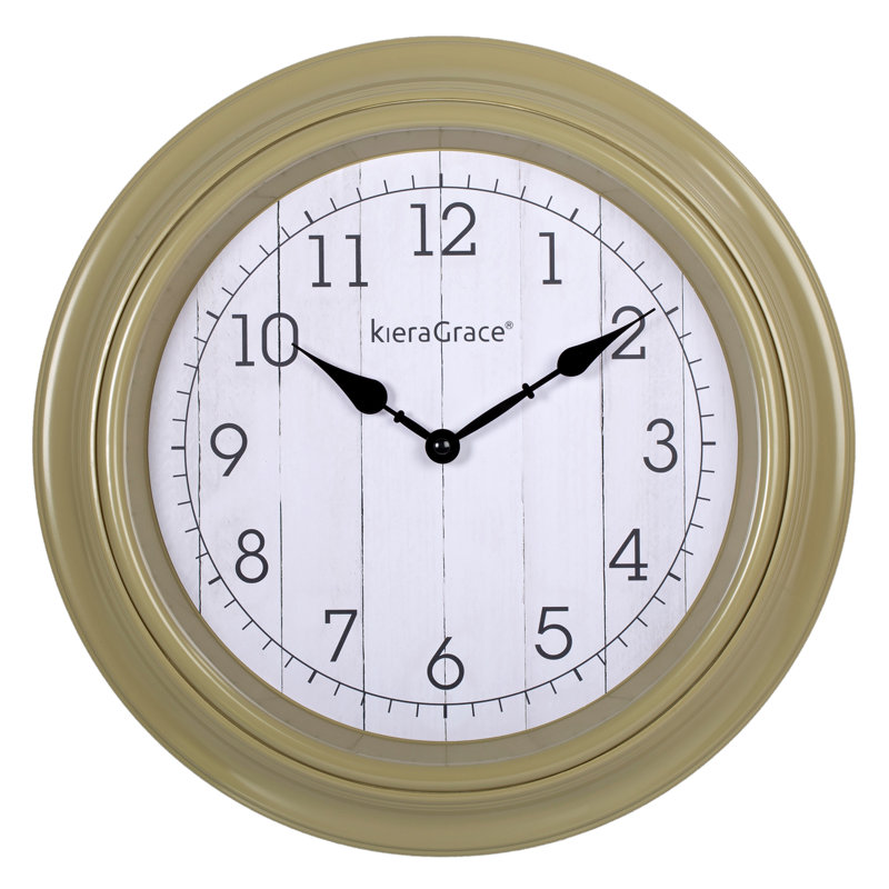 Horloge murale, Taupe