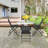 Hilmer Metal Outdoor Folding Dining Side Chair