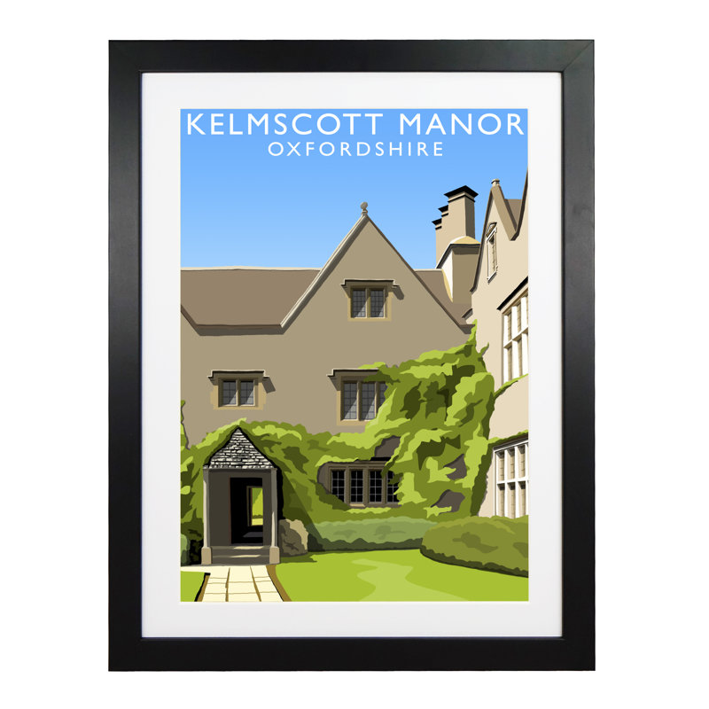 Richard O'Neil - Print, Black Wood Frame, 54 cm H x 44 cm W x 2.2 cm D