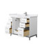 Ensemble de meuble-lavabo simple 60 po Amici-86706244-123176095-123176096