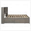 Structure de lit en pin massif avec rangement spacieux, fabrication durable et tablettes intégrées pour les chambres modernes-229170472-229170474