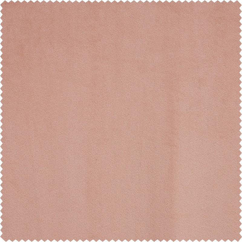 Rideaux en velours moelleux Matra pour chambre à coucher ‑ rideaux obscurcissants pour les fenêtres de salon, panneau simple