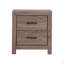 2 Drawers MDF Nightstand