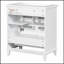 Meuble-lavabo de 30 po avec lavabo, armoire et tiroir en bois durable, design moderne et fonctionnel-944593782