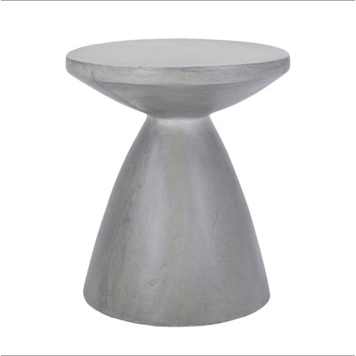 Table d'appoint d'extérieur en béton léger