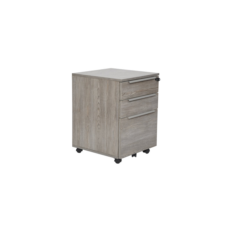 Ensemble de bureau 3 pièces Maysey, Gris, H 29 po x l 47 po x P 23 po