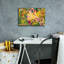 Toile épique Graffiti «A Flameos Tropical Journey 2» par Andrea Haase, 18 po x 12 po-1322293374