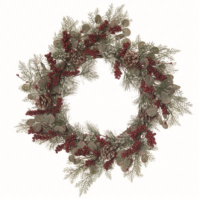 Couronne florale 24 po