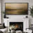 Large Framed Canvas Print Wall Art - Neutral Abstract Landscape Print for Minimalist Modern Wall Decor-116848166-116848167