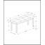 Banc, 44 po rectangulaire, salle à manger, vestibule, cuisine, couloir, rembourré, bois, tissu crème, bois massif, transitionnel