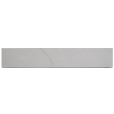Carreau de faïence en porcelaine polie 3 po x 18 po Azira
