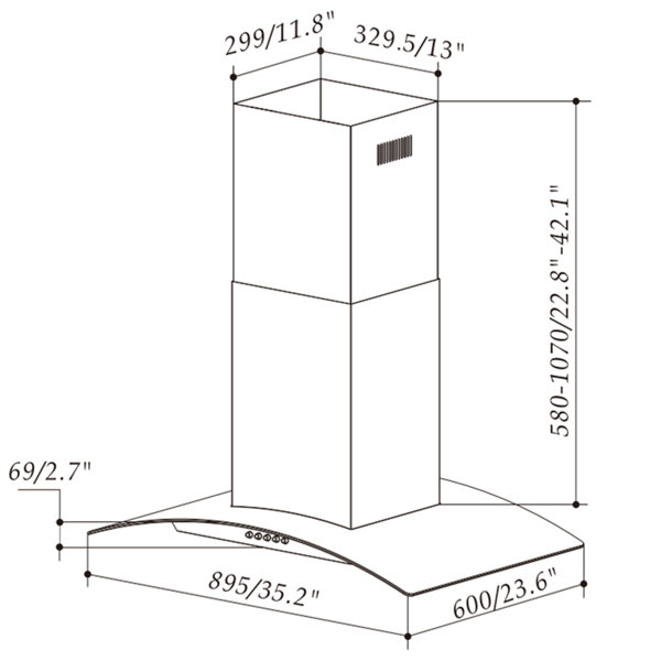 Dimensions du produit