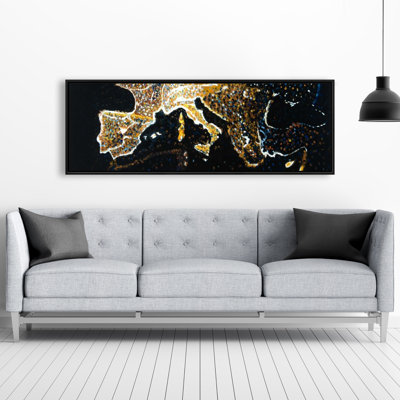 «European Continent» sur toile