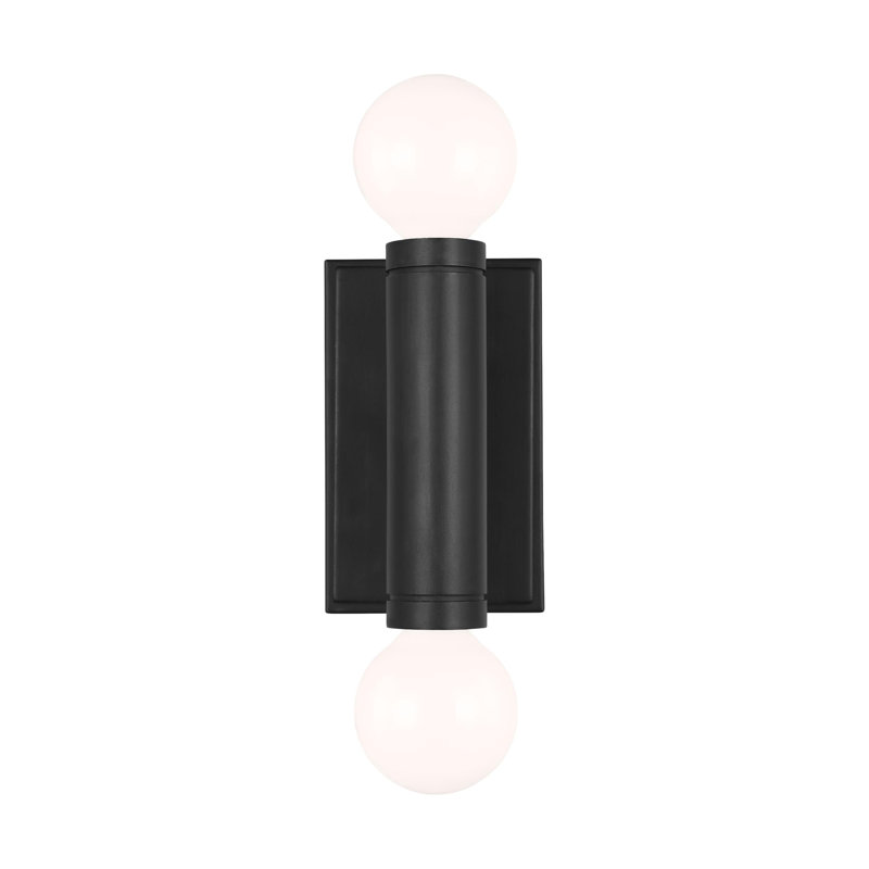 Beckham Modern 4.5" Nickel Dimmable Direct-Wired Sconce