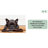Natural Coir & Rubber Paisley Border Door Mat, 30"x60" — Heavy-Duty, Thick, Durable, Anti-Shed, Outdoor Entrance-88575865