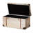 Kristhel Bechet French Industrial Metal Storage Trunk