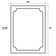Odense High-Low Minimalist Angle Geometric Ivory/Cream Indoor/Outdoor Rug